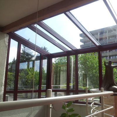 Wintergarten · Aluminium-Stahl-Konstruktion · Verglasung mit Verbund-Sicherheitsglas